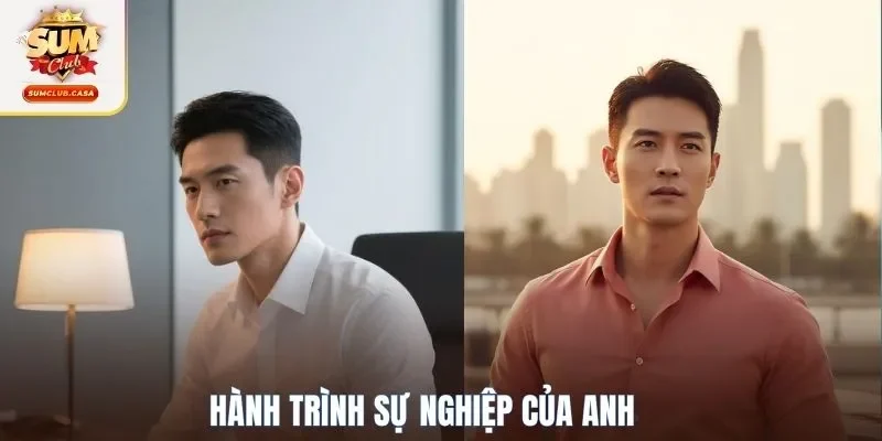 Hành trình sự nghiệp của anh